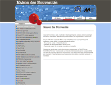 Tablet Screenshot of maisondes.eu